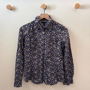 Tommy Hilfiger Navy Floral Women’s Shirt